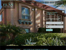 Tablet Screenshot of elanthepalms.com